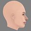 Ria Zmitrowicz Head - No Hair - Low poly head for game