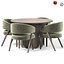 Chaise HORTON et table kliford