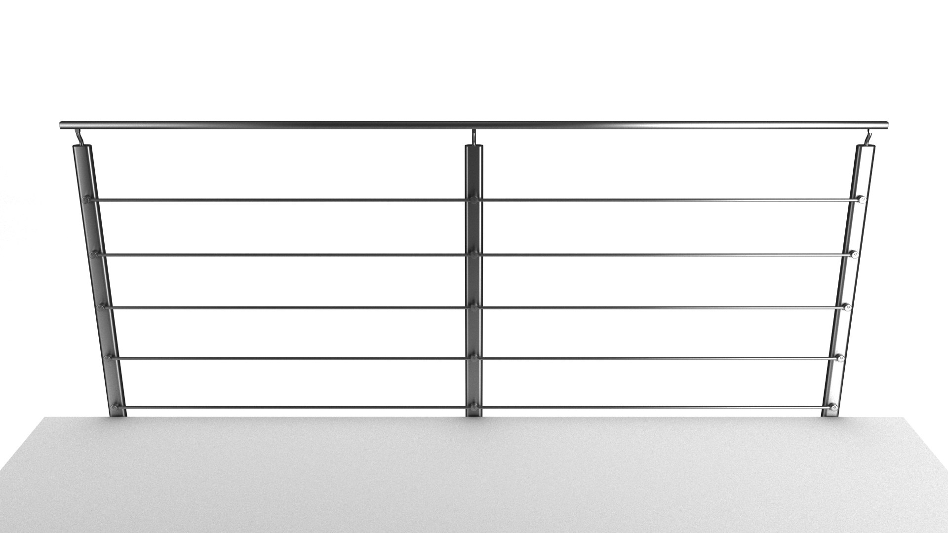 Railclone Railing 3D Model - TurboSquid 2335768