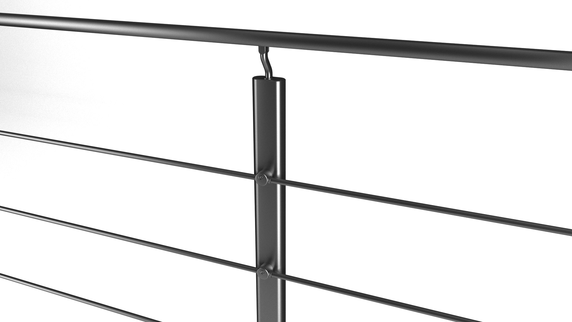 Railclone Railing 3D Model - TurboSquid 2335768