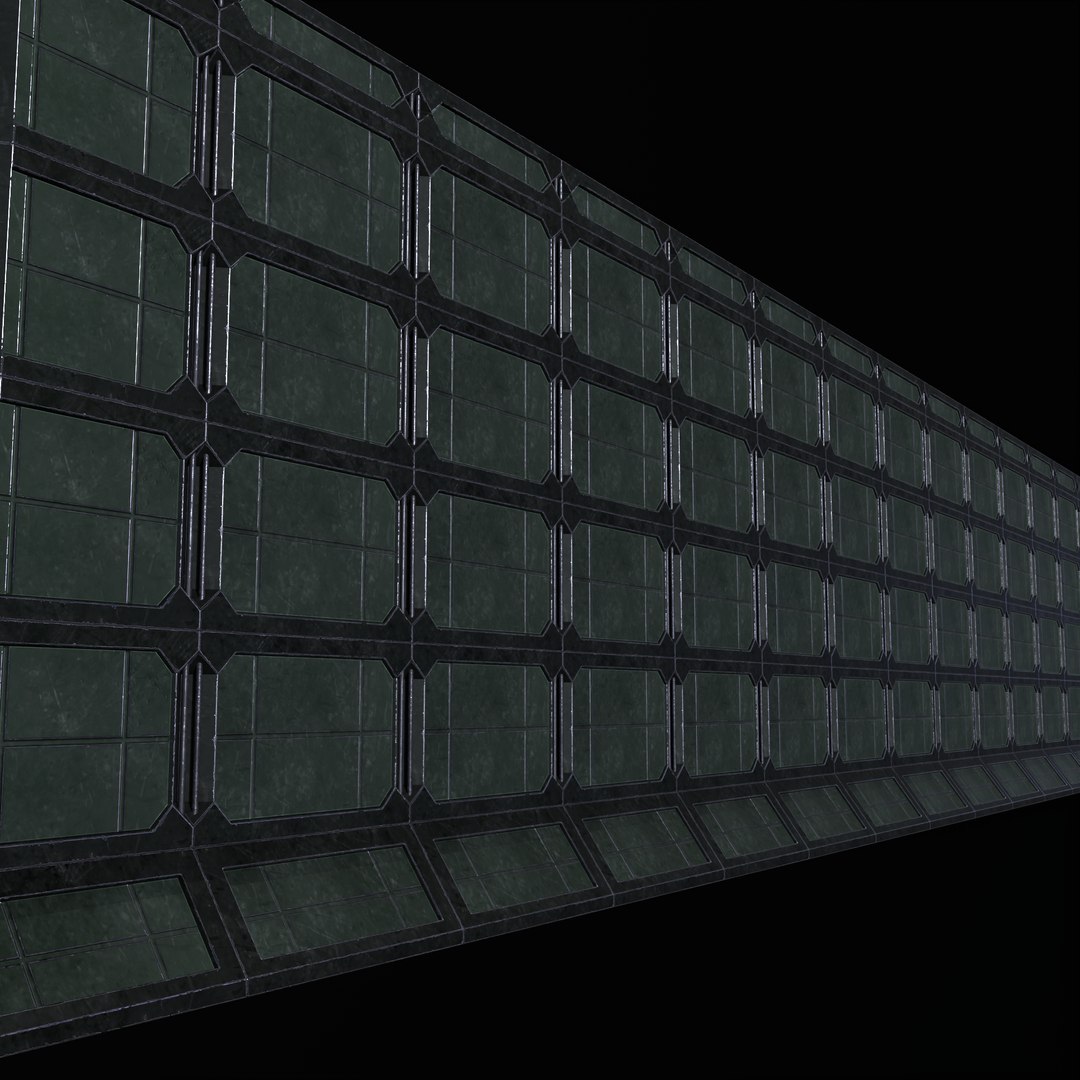 3D Modular Kit Outpost Walls PBR Model - TurboSquid 2290112