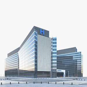 Hospital 02 3D model