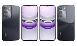 Realme Narzo 80 Lite Black 3D