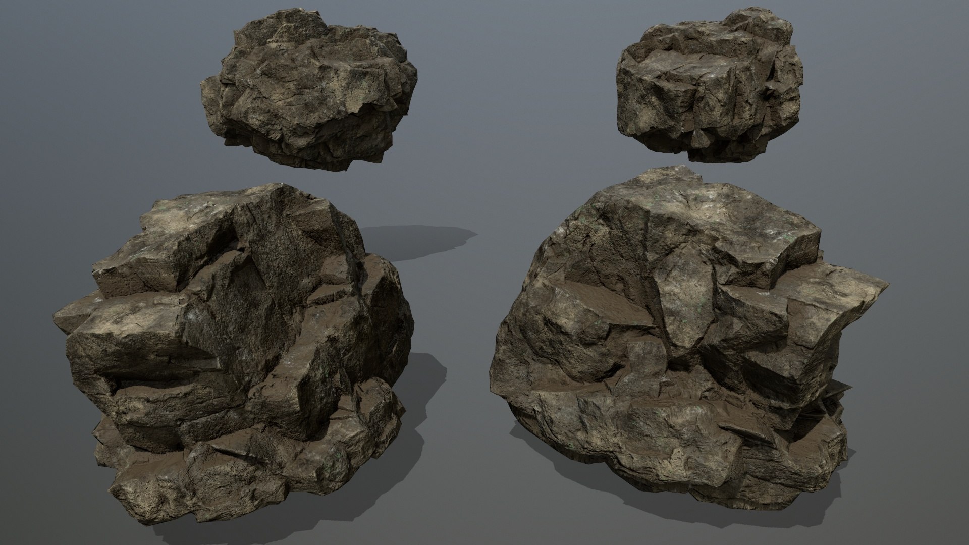 3D rock model - TurboSquid 1704345