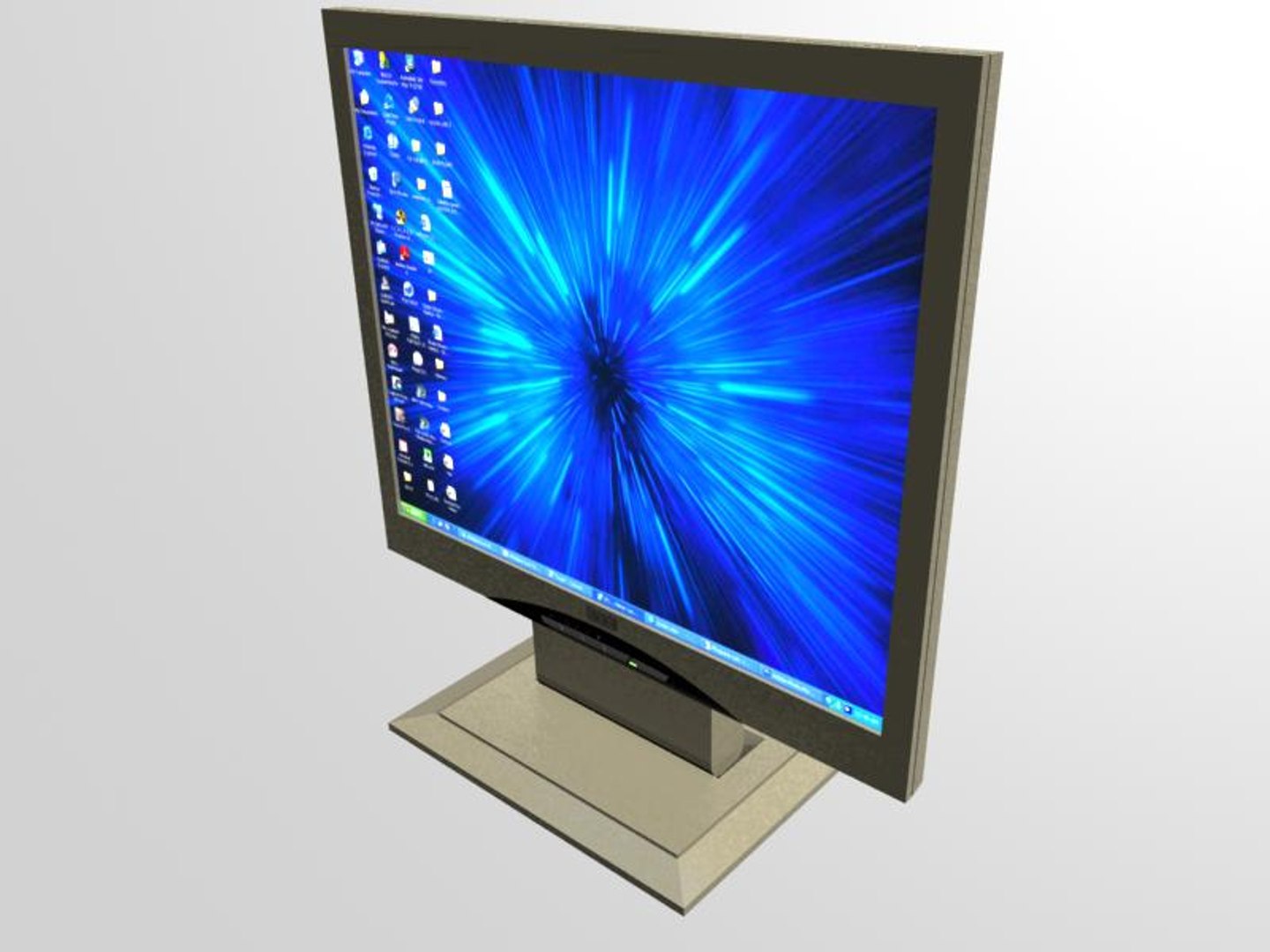 Ctx Flat Screen Monitor 3d Max