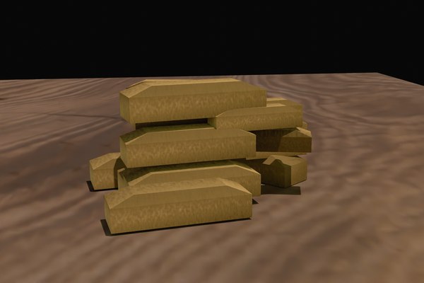 gold Modelo 3D - TurboSquid 1962941