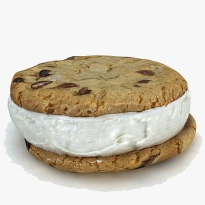 ice cream chocolate chip cookie