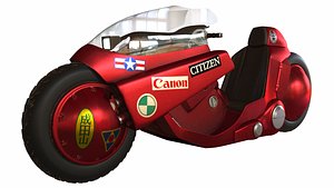 Kaneda "Akira" Motorcycle Full HD