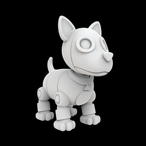 3D model Robot Pet Figurine 3D Print Model