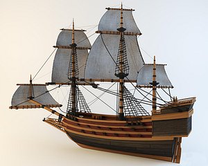 3ds max pirate ship