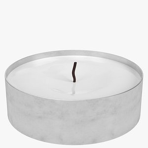 tealight candle 3D model