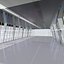Sci-Fi Futuristic Corridor Concept hall Sci Fi Exhibition