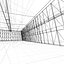 Sci-Fi Futuristic Corridor Concept hall Sci Fi Exhibition