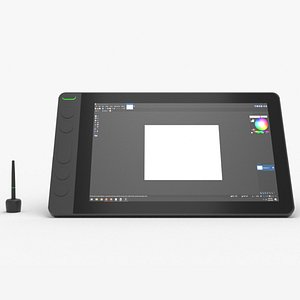 3D Drawing Tablet model