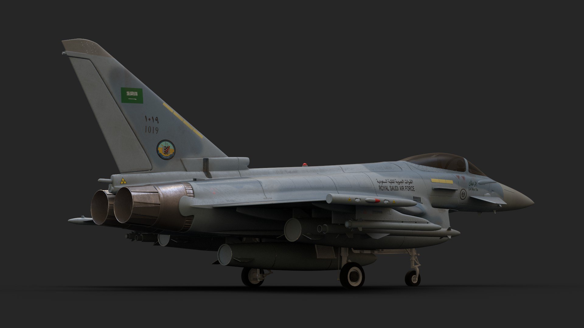 Eurofighter Typhoon 3D Model - TurboSquid 1298104