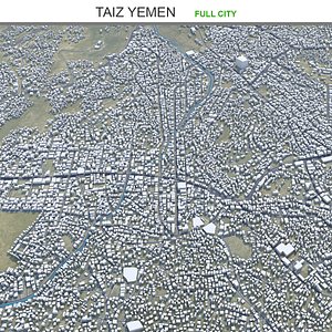 Taiz Yemen 3D model