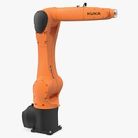 Robot Arm Kuka R1100 Rigged