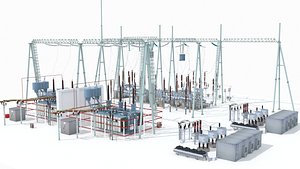 Electrical Power Equipment 1 3D model