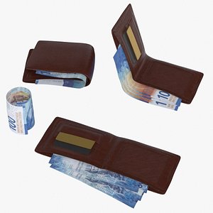 Switzerland Swiss 100 Francs Wallet Money Purse