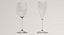 3D wine glasses model