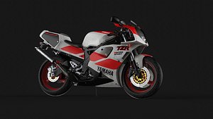 yamaha tzr 250 3D model