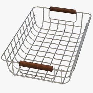 3D Wire Mesh Roll Container v3 model