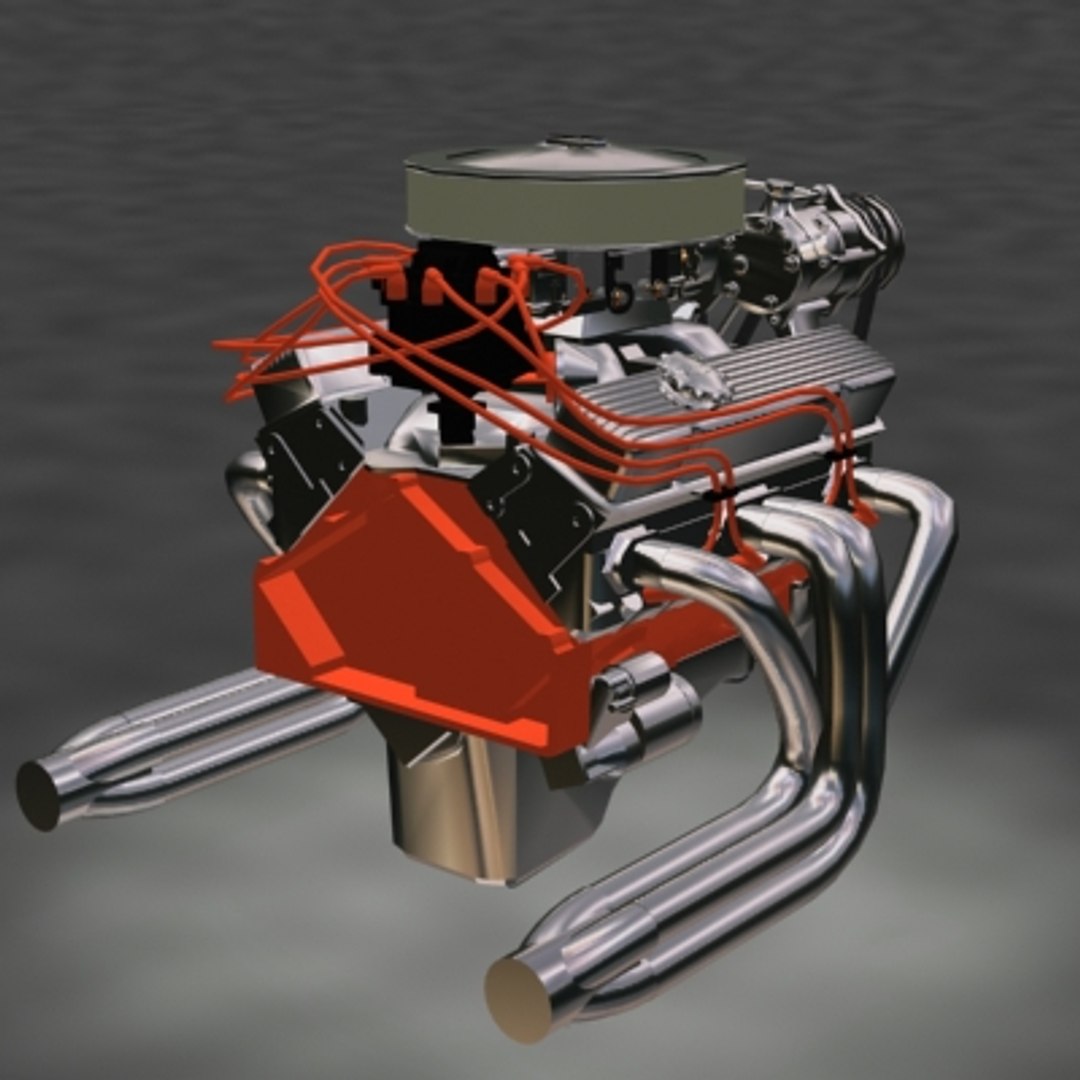 Max Resolution Small Block Motor Engine