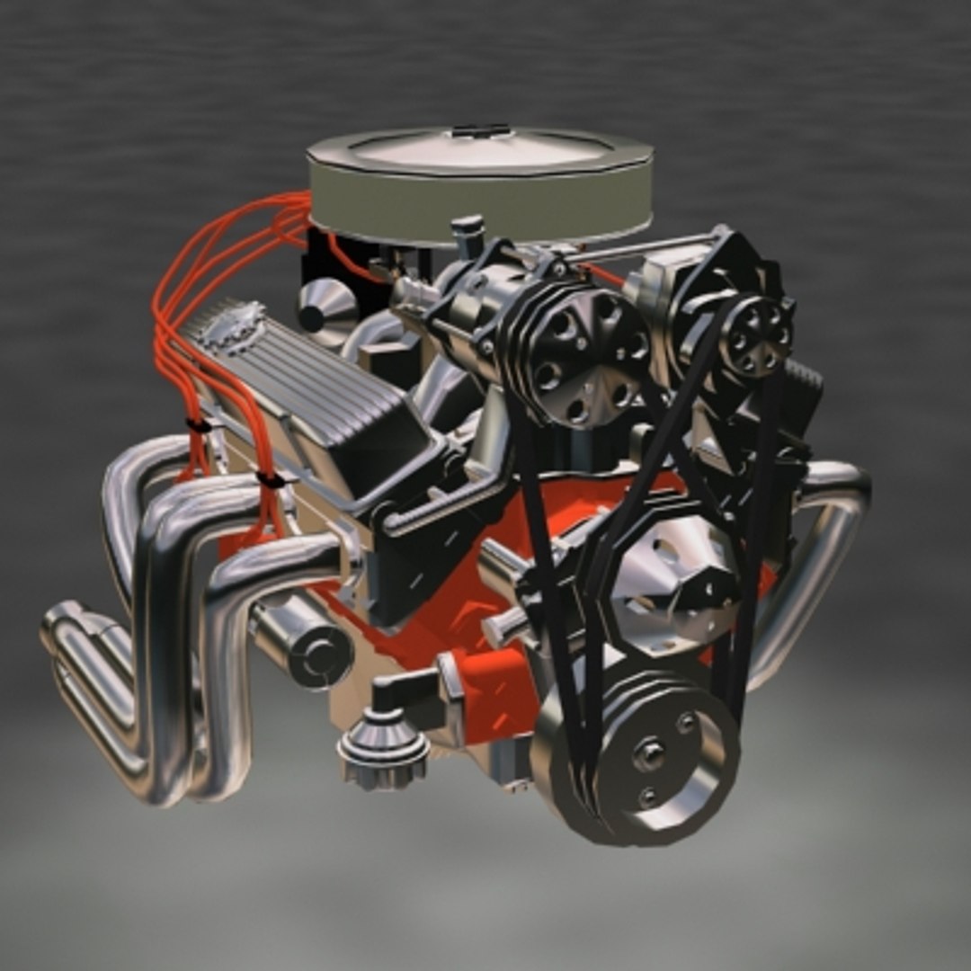 Max Resolution Small Block Motor Engine