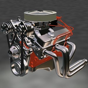 max resolution small block motor engine