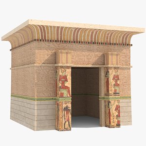 3D ancient egyptian model