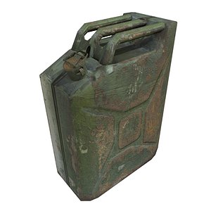 Jerry Can Low Poly