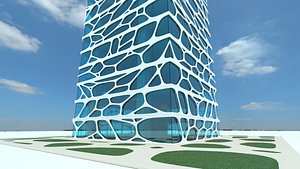skyscraper future 3D model