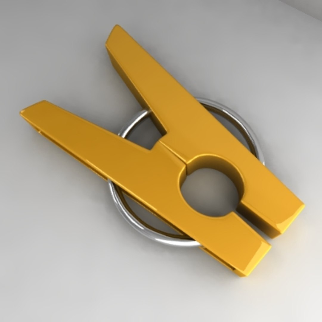 3ds Max Clothes Pegs