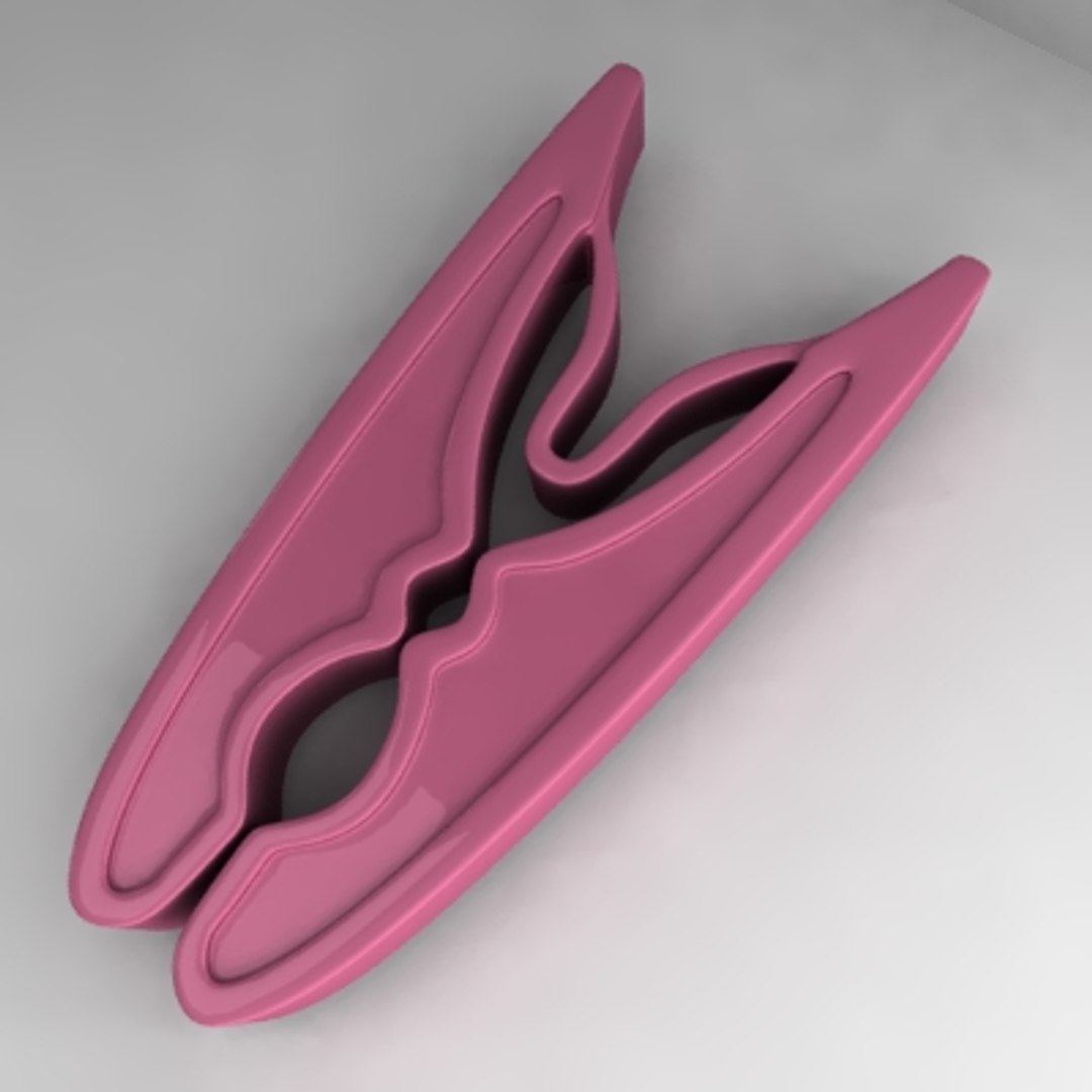 3ds Max Clothes Pegs