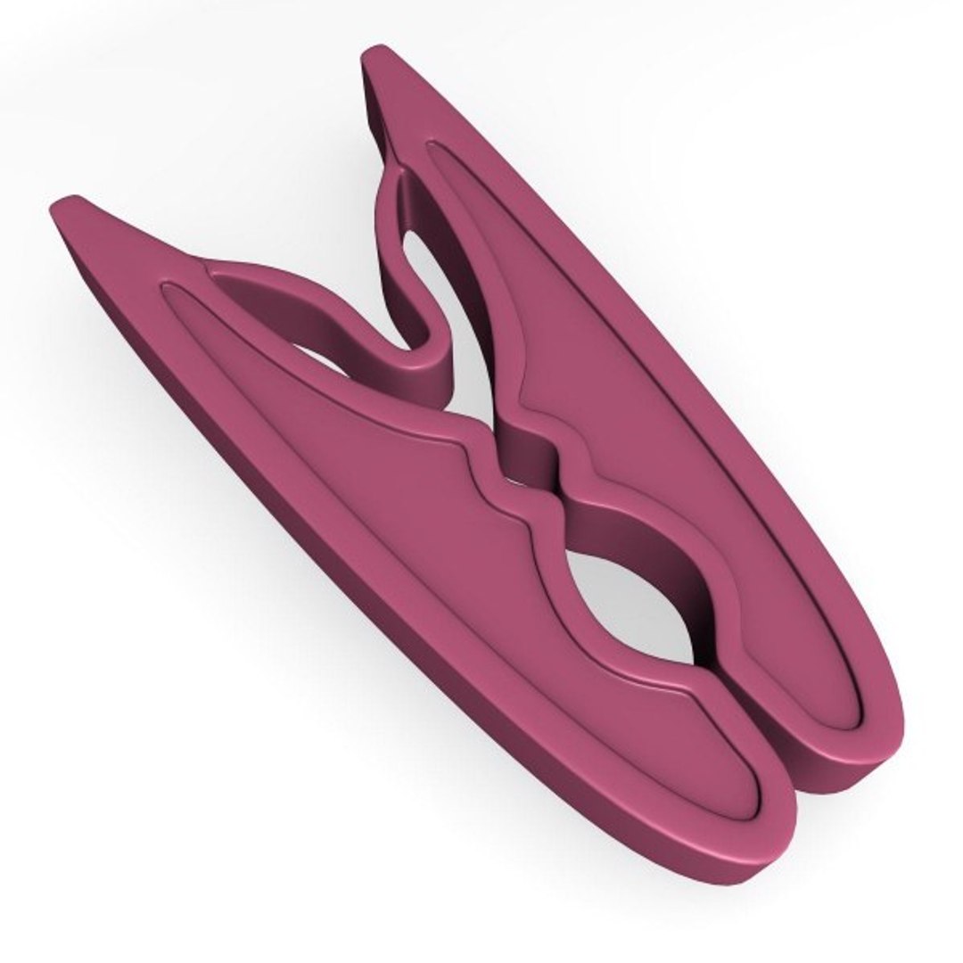 3ds Max Clothes Pegs