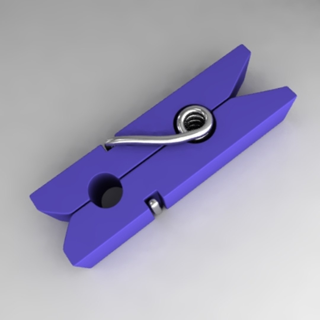 3ds Max Clothes Pegs