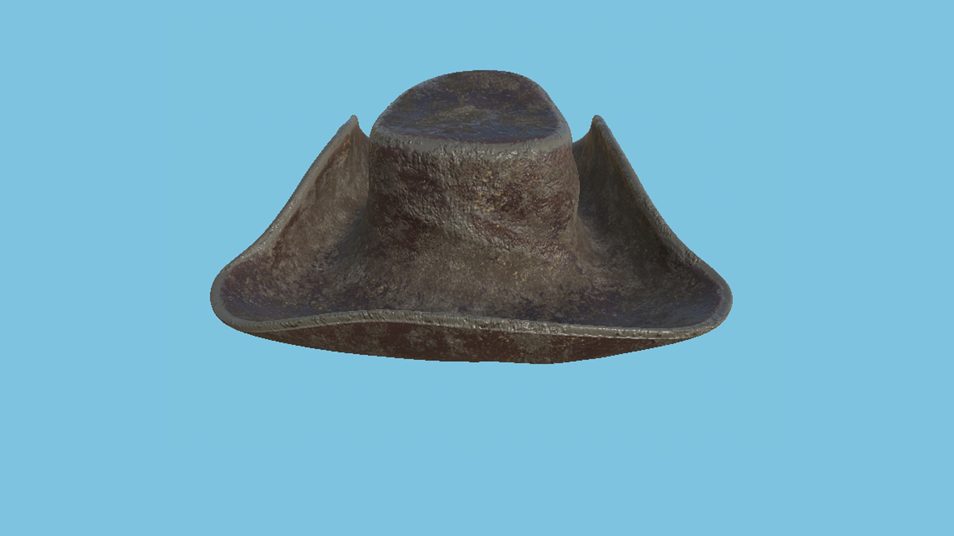Destroyed Hat - Character Fashion Design 3D Model - TurboSquid 1723258