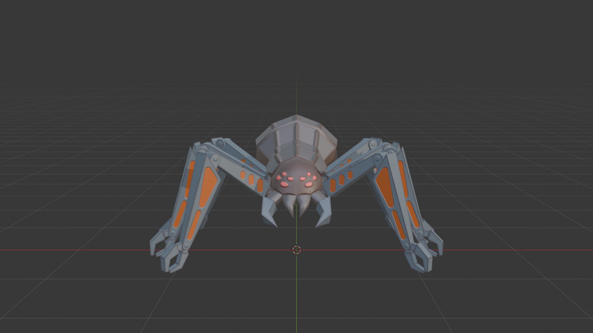3D Robo Spider model https://p.turbosquid.com/ts-thumb/TO/Wc5X1w/lE/robospiderfrontmaterialview/png/1785411324/1920x1080/fit_q87/09e984dbd2711bf9adc8209dde2dfa79796fdd1e/robospiderfrontmaterialview.jpg
