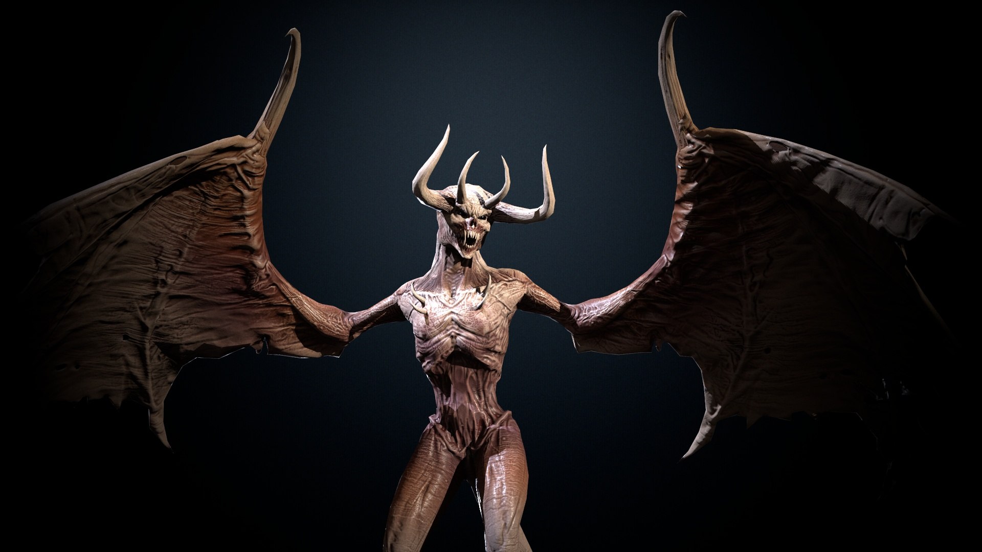 Flying Demon1 3D Model - TurboSquid 1778713