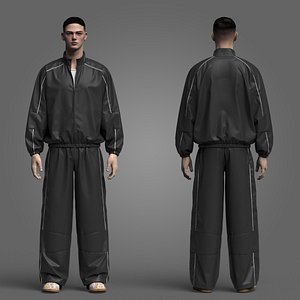 Contrast Techwear Outfit