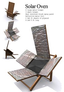 solar oven 3d max