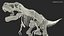 Tyrannosaurus Rex Skeleton Rigged for Maya
