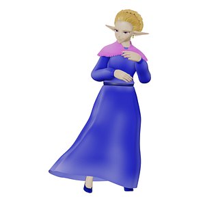 Hyrulian Woman 3D model