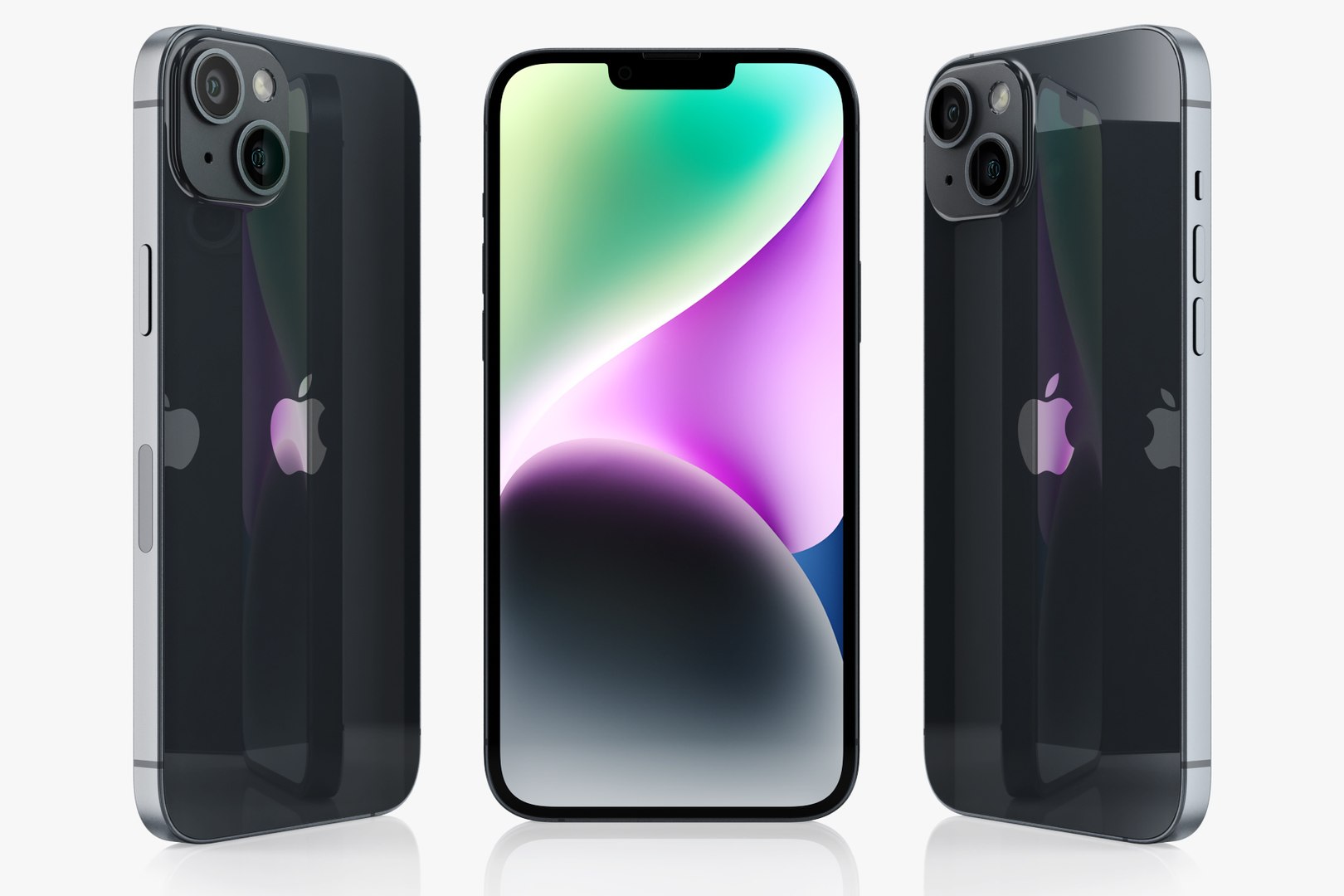IPhone 14 Plus Black Model TurboSquid 1957770