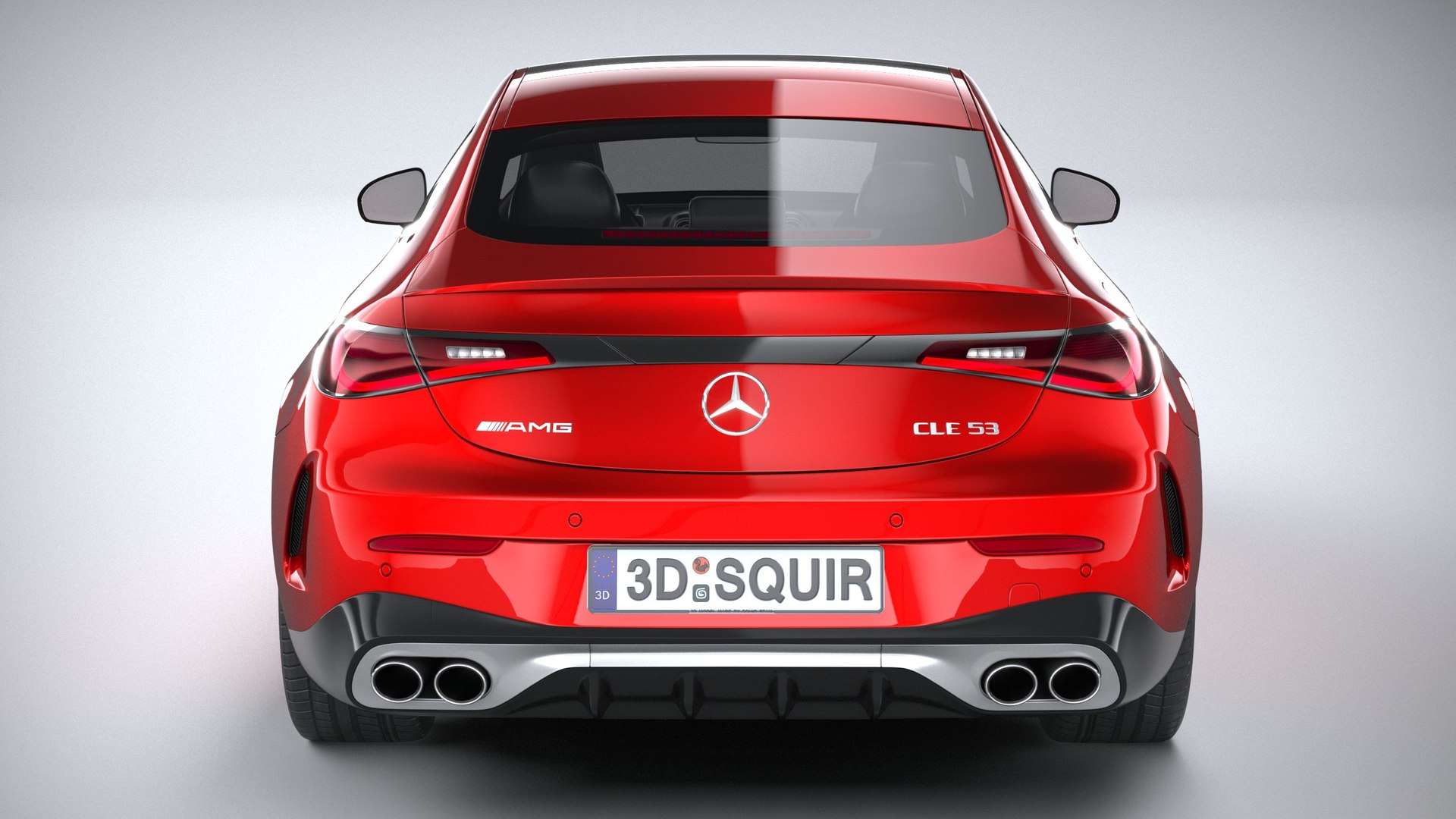 3D MercedesBenz CLE53 AMG Coupe 2025 TurboSquid 2229393