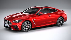 3D Mercedes-Benz CLE53 AMG Coupe 2025