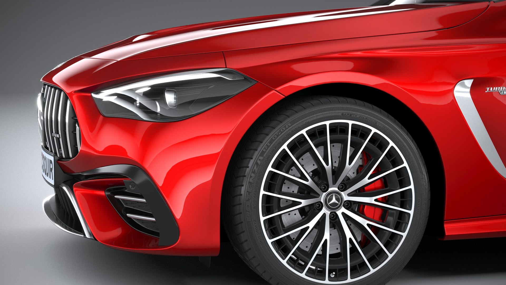 3D MercedesBenz CLE53 AMG Coupe 2025 TurboSquid 2229393