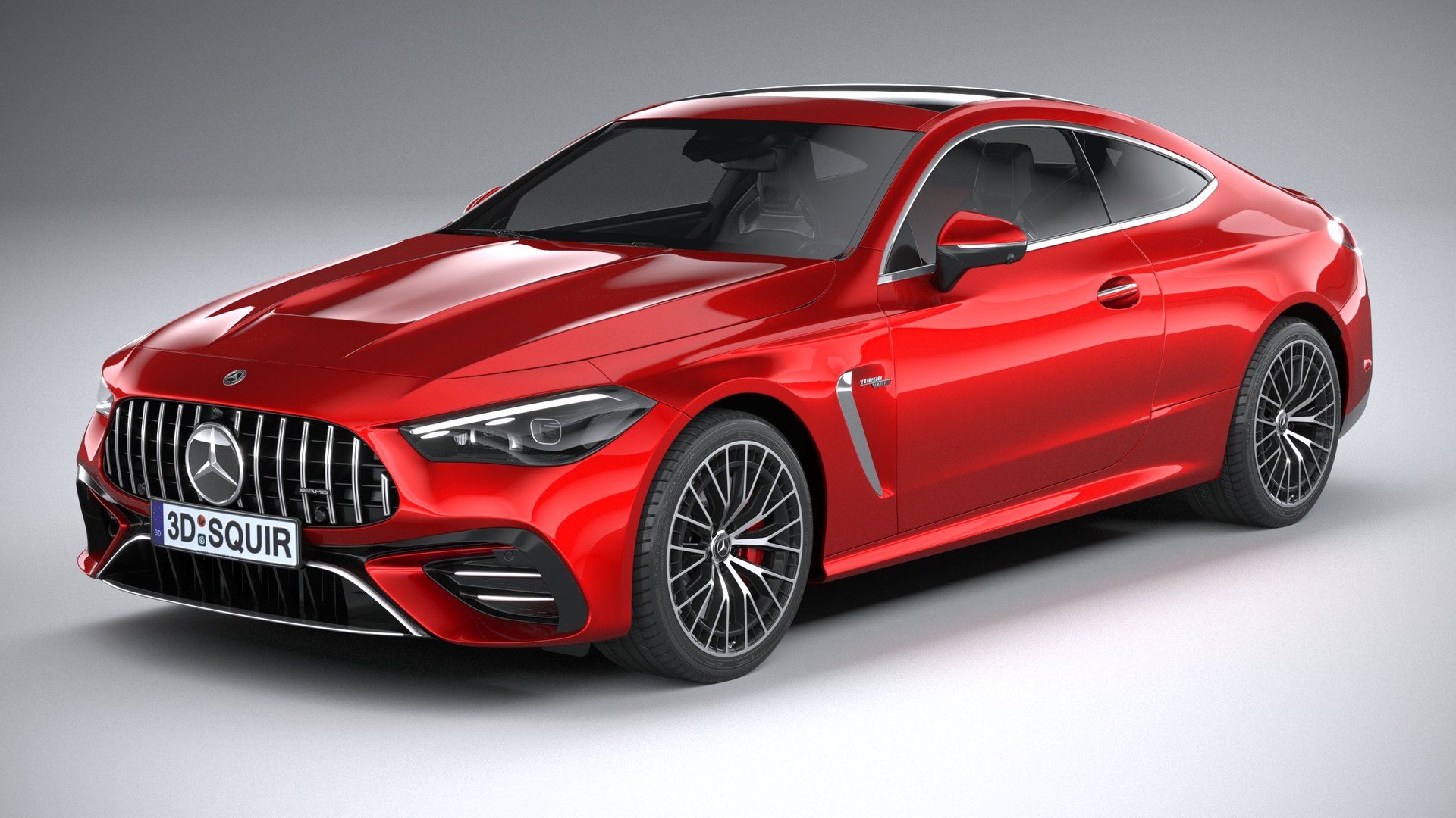 3D MercedesBenz CLE53 AMG Coupe 2025 TurboSquid 2229393