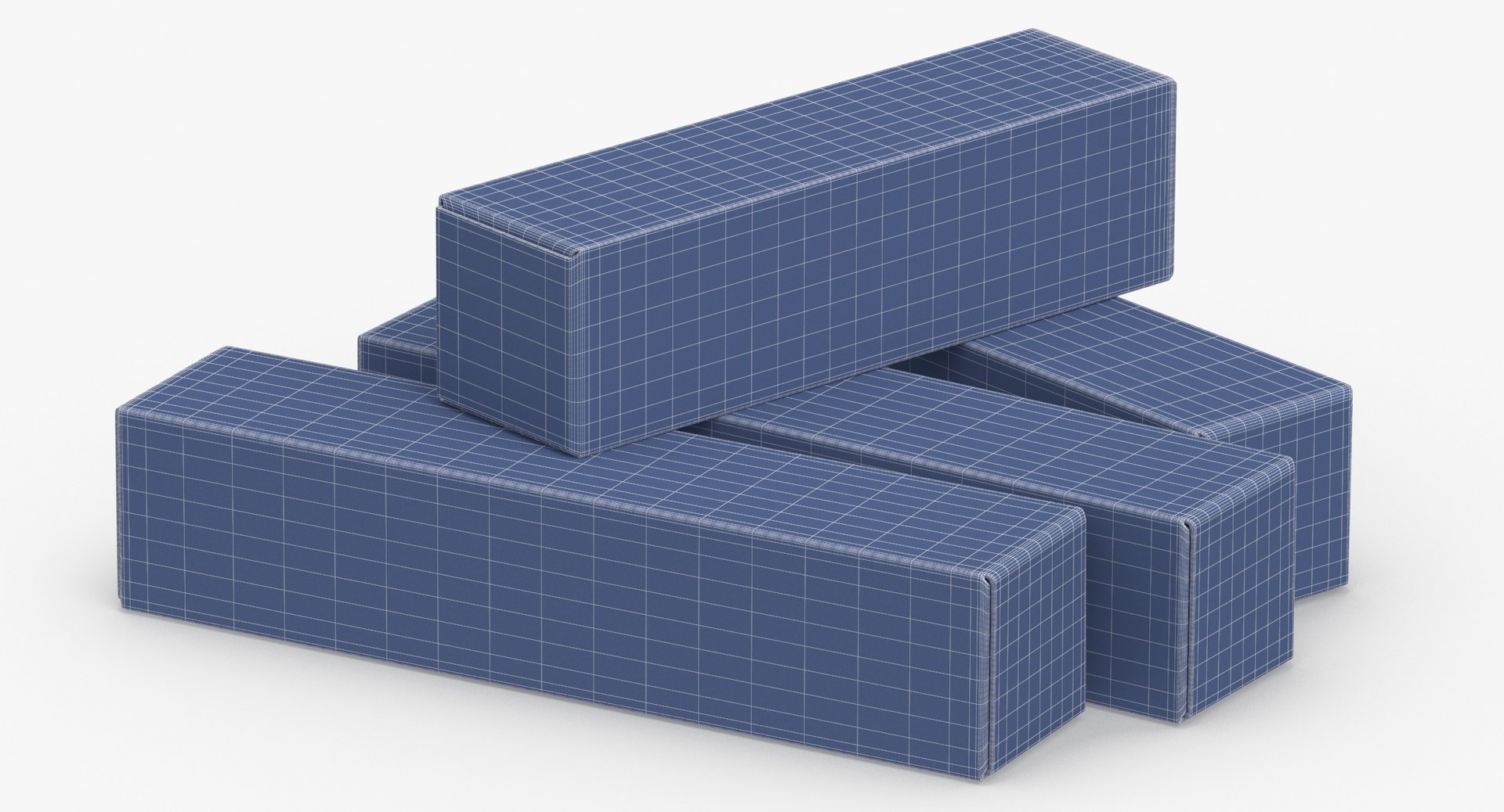 Cardboard Box Set 01 3D Model - TurboSquid 1597226