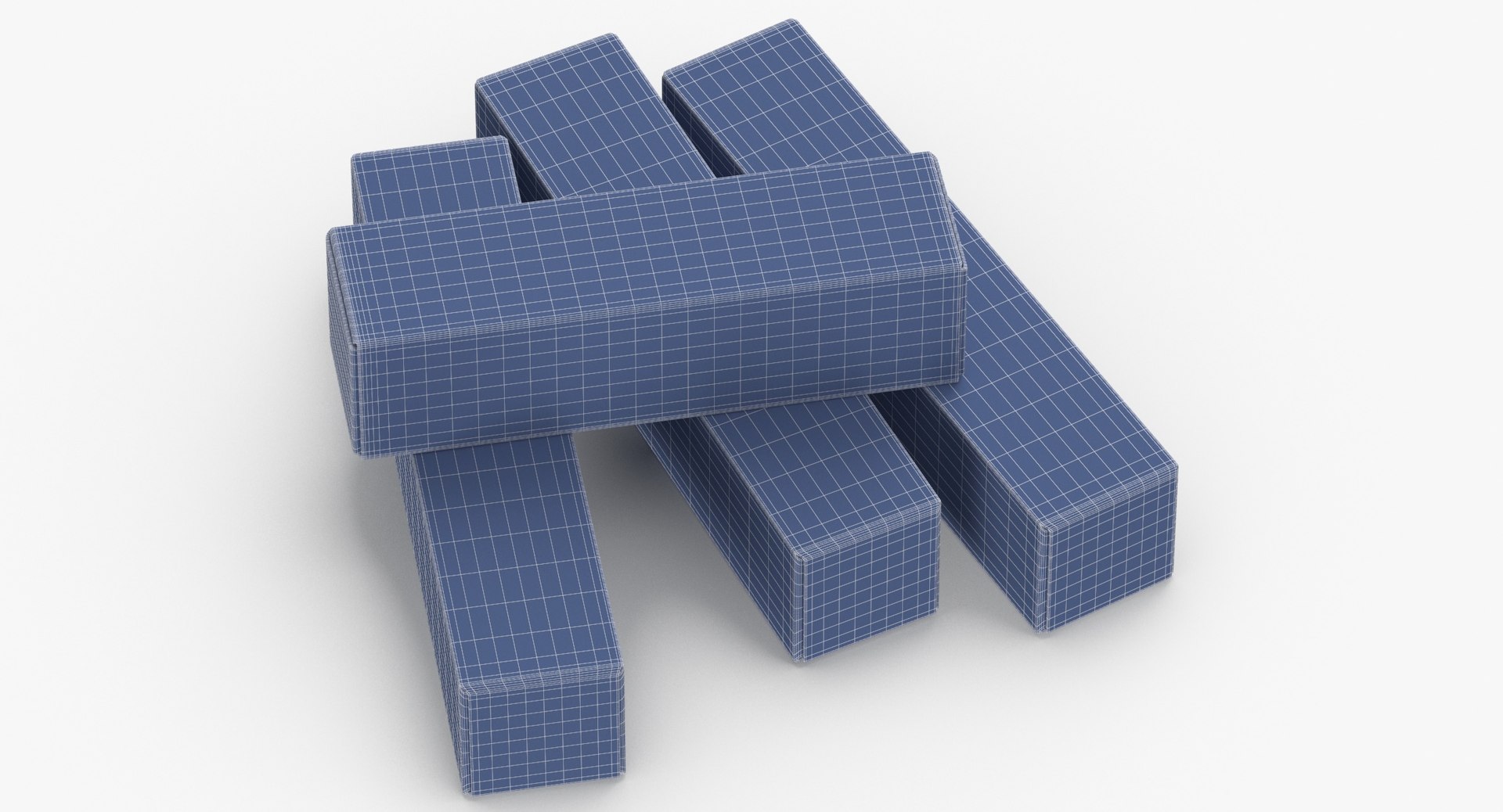 Cardboard Box Set 01 3D Model - TurboSquid 1597226